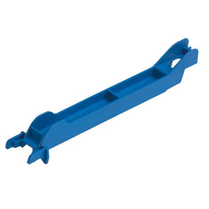 Mounting gauge PowerPack Frame, for optimum adjustment of the battery holder