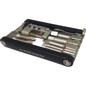 Multitool KROSS SLEEK 13 functii, Negru