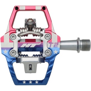 Pedale HT Components HT-T2-SX, Stars & Stripes
