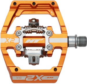 Pedale HT Components X2-SX, Portocaliu
