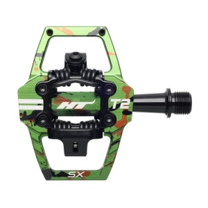 Pedale Ht Pedals T2 Green Camo