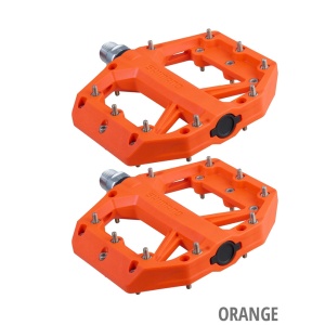 Pedale Shimano, PD-GR400, Fara Catadioptrii, Portocalii, Ambalat IND.