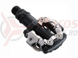 Pedale Shimano PD-M520L SPD cu placute negre
