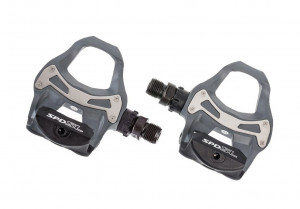 Pedale Shimano PD-R550 SPD-SL gri cu placute SM-SH11