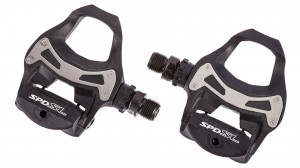 Pedale Shimano PD-R550 SPD-SL negre cu placute SM-SH11