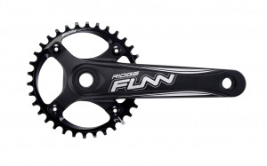 Pedalier Funn Ridge Solo 36T 175mm 10v negru