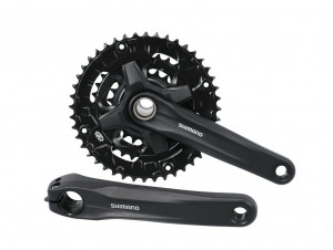 Pedalier Shimano MT210-3 44/32/22 teeth 175mm FC-MT 210-3, black, fixed axle w/o KSS