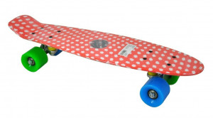 Penny Board, Axer, Nevada, Dots, Plastic, 56x15x10 cm