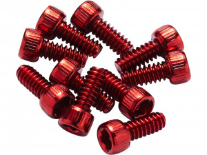 Pini pentru pedale REVERSE Stahl US, Med. 11 mm Escape Pro+ Black ONE (red) 10 buc