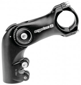 Pipa A-Head Ergotec Octopus 50 alu, black, 1 1/8",? 25,4mm,90mm