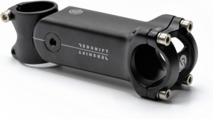 Pipă Redshift ShockStop, 90 mm, 1 1/8", 6°, Ø31,8 mm, negru
