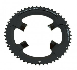 Placa pedalier Stronglight Ultegra FC-R8000 OUTER 55(44)T, negru, CT, 11V, 110mm