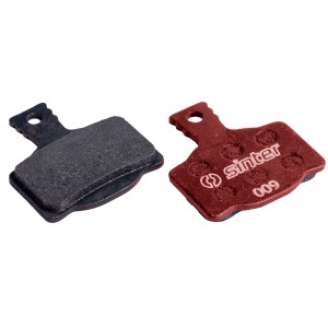 Plăcuțe de frână SINTER Magura, organice, MTB Standard, roșii, set
