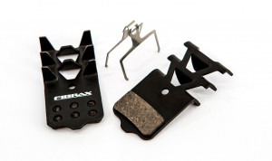 Placute frana semi-metalice Fibrax ASH977F dreptunghiulare