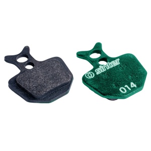 Plăcuțe Frână Sinter Formula, Organic, MTB Race, Verde, Set