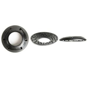 Protectie butuc spate BMX G-Sport G.L.A.N.D. MK IV, prindere coliere, negru
