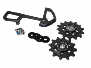 Rear derailleur cage EX1/Pulley Kit 11.7518.083.000, 8 s.