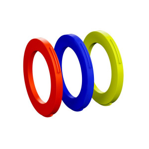 Ring kit for caliper, 2 pistons, from MY2015 (blue, neon red, neon yellow) (PU = 6 pieces)