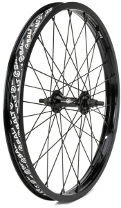 Roata BMX Fata Salt Rookie BMX 18" Negru