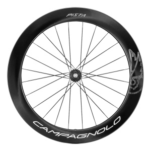 Roata Fata Campagnolo Pista Track 28 Inch Tubular 28 Inch, Negru, 12/100mm Bolt On