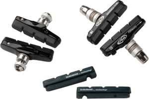 Saboți frână Avid Shorty Ultimate, rubber, pentru jante carbon