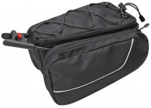 saddleBag Contour Sport black,7 ltr, Contour-Adapter, KLICKfix