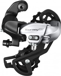 Schimbator spate Shimano Tourney RD-TX800 7/8v argintiu