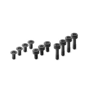 Screw kit Nyon, 2x cable box screws, 4x mounting plate screws, 4x holder clamps, 1x anti-theft screw, suitable for Nyon BUI350