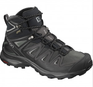 Semighete drumetie Salomon X Ultra 3 Mid Gore-Tex magnet/bk/mon gri femei