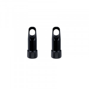 Set capace Force pentru valve tubeless presta, Negre