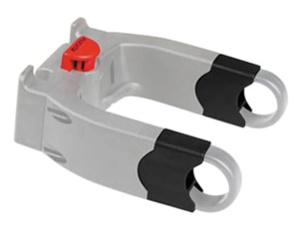 Set distanțiere KLICKfix pentru adaptor ghidon E, Negru, 25mm