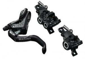 Set frana disc Magura MT Trail Sport, 1-finger HC lever blade