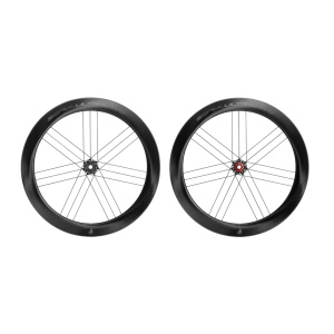 Set Roti Bora Ultra Wto DB 60 C23 2WF 28 Inch, Negru-Chrome, Center Lock, Vr100/Hr142, Campagnolo N3W