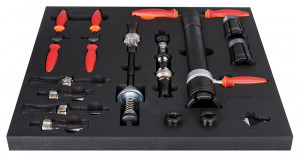 Set scule Unior frame prep.tools RED, 19-PIECE - SET3-2600C-US