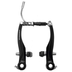Set v-brake aluminiu negre fata/spate Promax