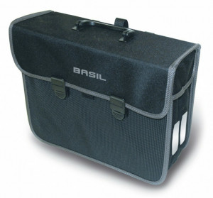 Single Packing Bag Malaga black, 32 x 13 x 29 cm