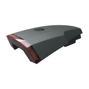 SKS Rowdy Lampa Spate Pentru Aparatoare Noroi 91x51x20mm Negru