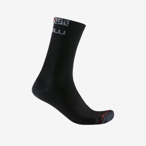 Sosete CASTELLI Bandito Merino 18, Negru