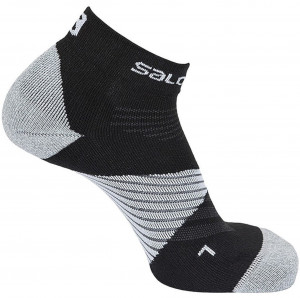 Sosete Salomon Speed Pro DX+SX black/white