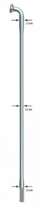Spita Sapim Race 2.0-1.8-2.0x254mm