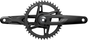 SRAM Angrenaj pedalier Rival XPLR E1, 165 mm, Direct Mount, aluminiu, negru