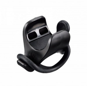 Suport Infini HB10, plastic/cauciuc, pentru farul de bicicleta I-273P, montare ghidon