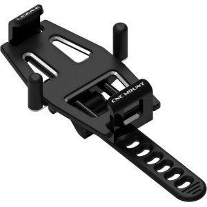 Suport telefon LEZYNE CNC Aluminum Mount, Negru