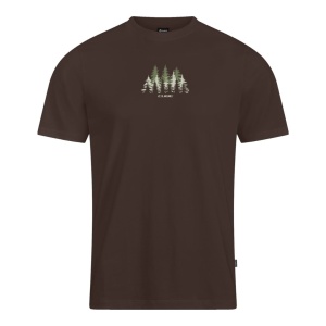 Tricou Cube Organic T-shirt Forest Brown
