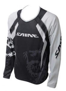 Tricou Shimano Saint maneca lunga negru/titanium