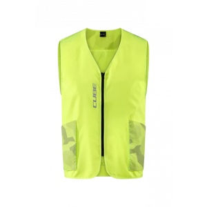 Vesta Reflectorizanta CUBE Safety Gilet CMPT, Galben Neon