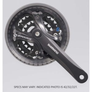Angrenaj Pedalier SHIMANO Acera FC-M361-L, 48x38x28t, Brat 170mm