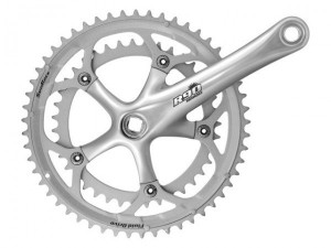 Angrenaj Road Sunrace FCR96 170mm 50/34T 9viteze argintiu