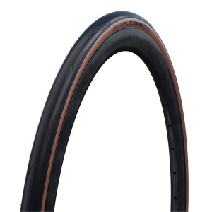 Anvelopa pliabila SCHWALBE One HS462 TLE, 700x30C, 30-622, MSkin Perf.RGAddix, Negru/Bronz