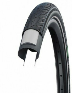 Anvelopa Schwalbe Road Cruiser Plus HS484 28X1.60'42-622BLK-R.TSKIN PG GREEN ACTIV